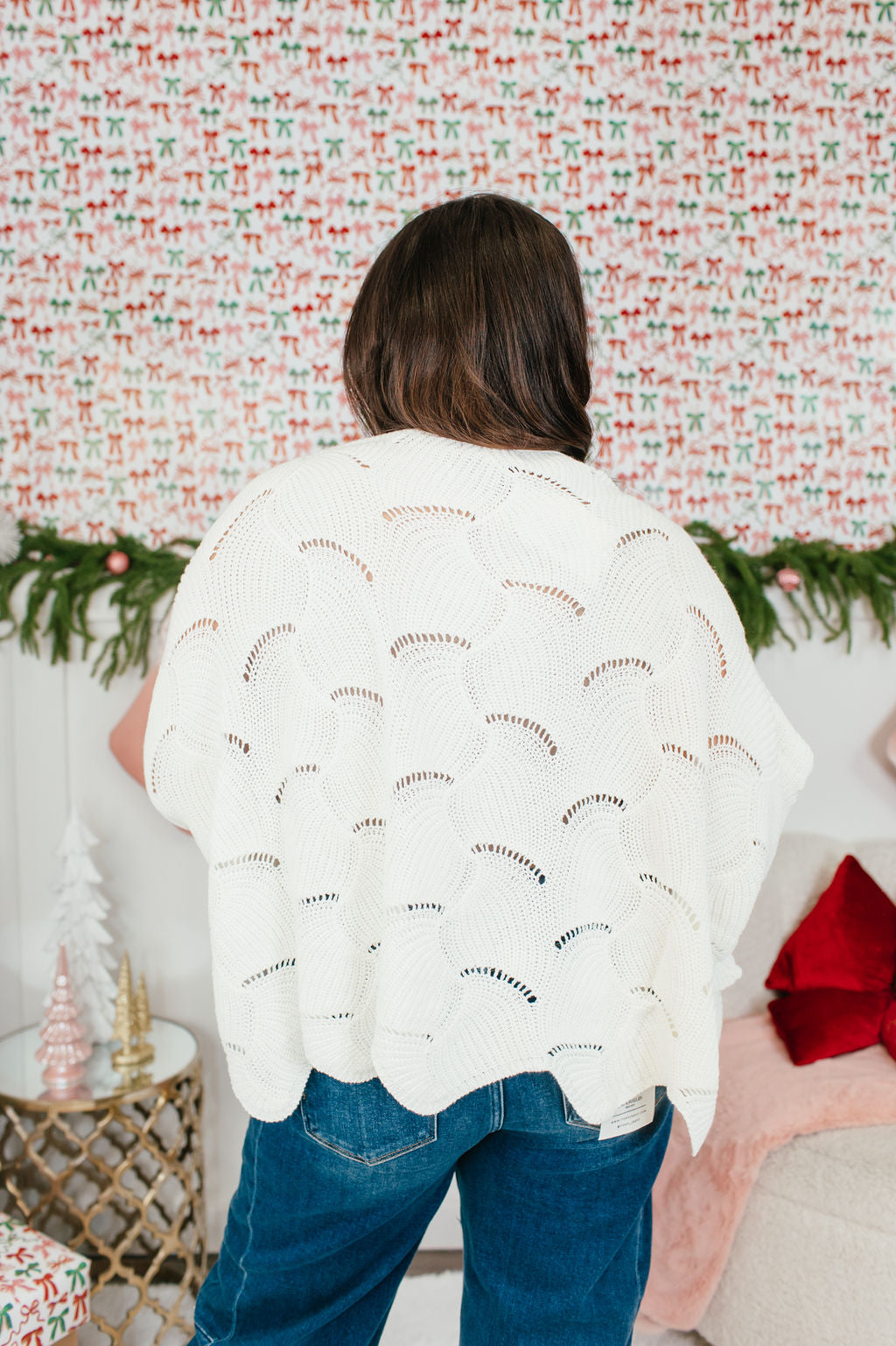 Black Friday Deal Cozy Wave Sweat In Ivory