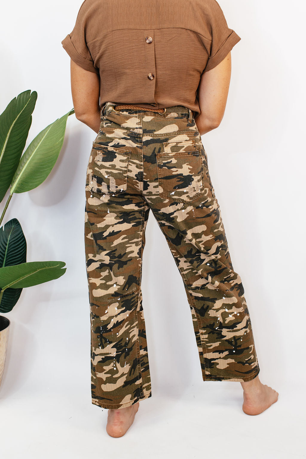 Camel Camo Pants
