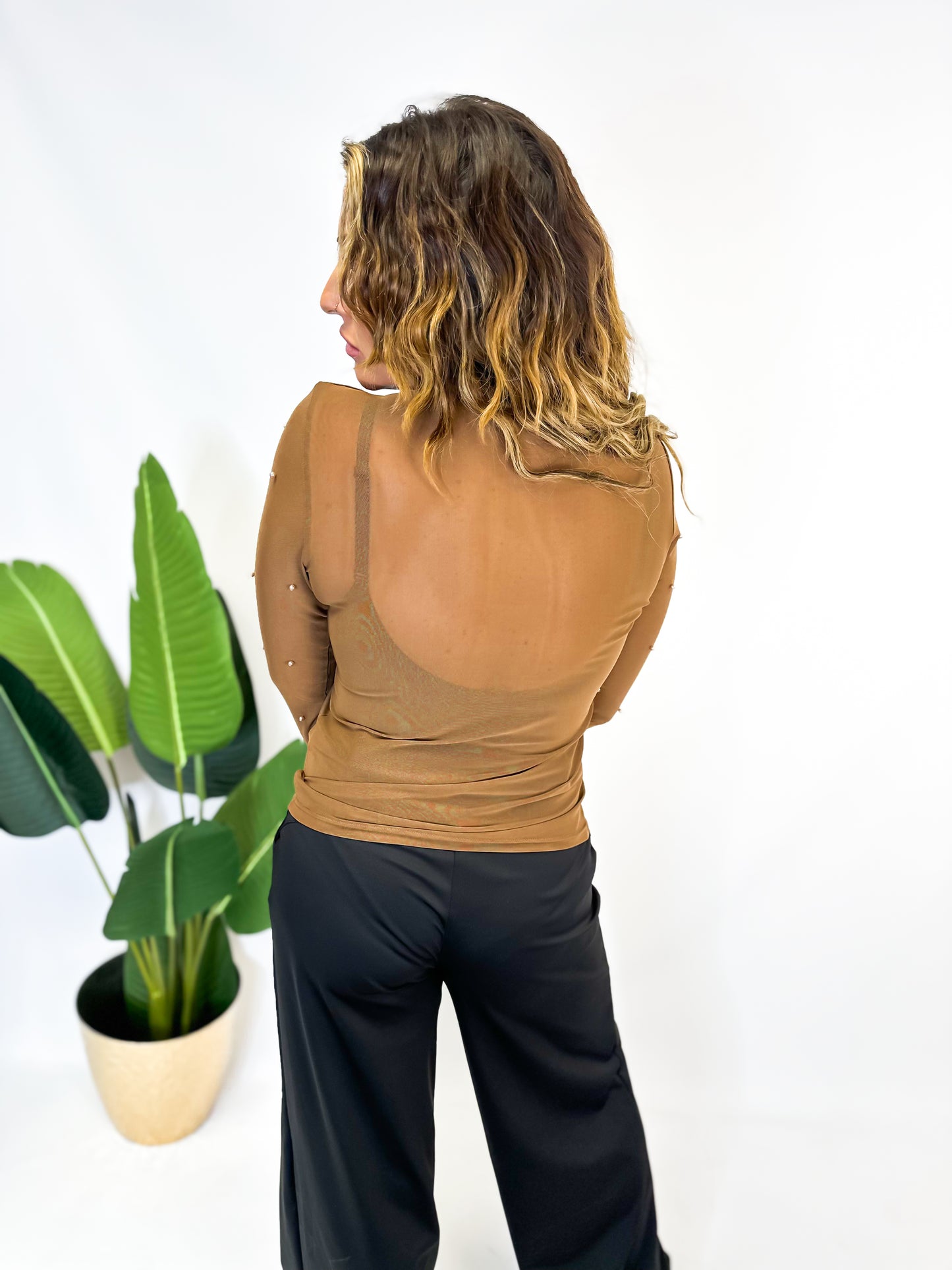 Sheer Perfection Mesh Top - Reg & Curvy