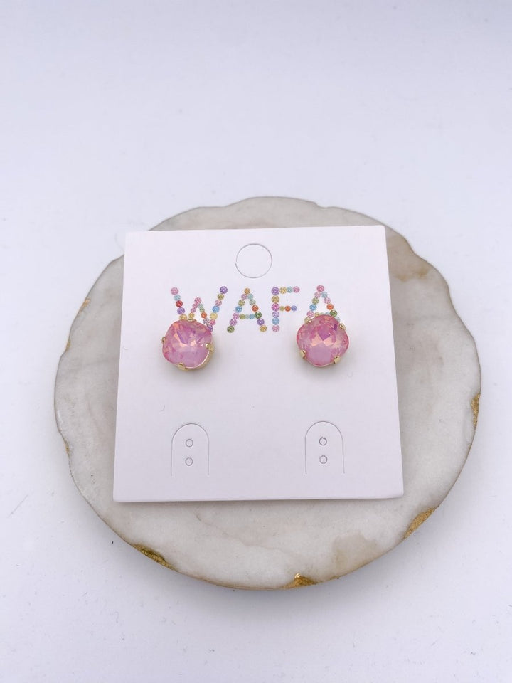 10MM Stud Earrings in Ballet - Macoma Boutique315 Jewelry