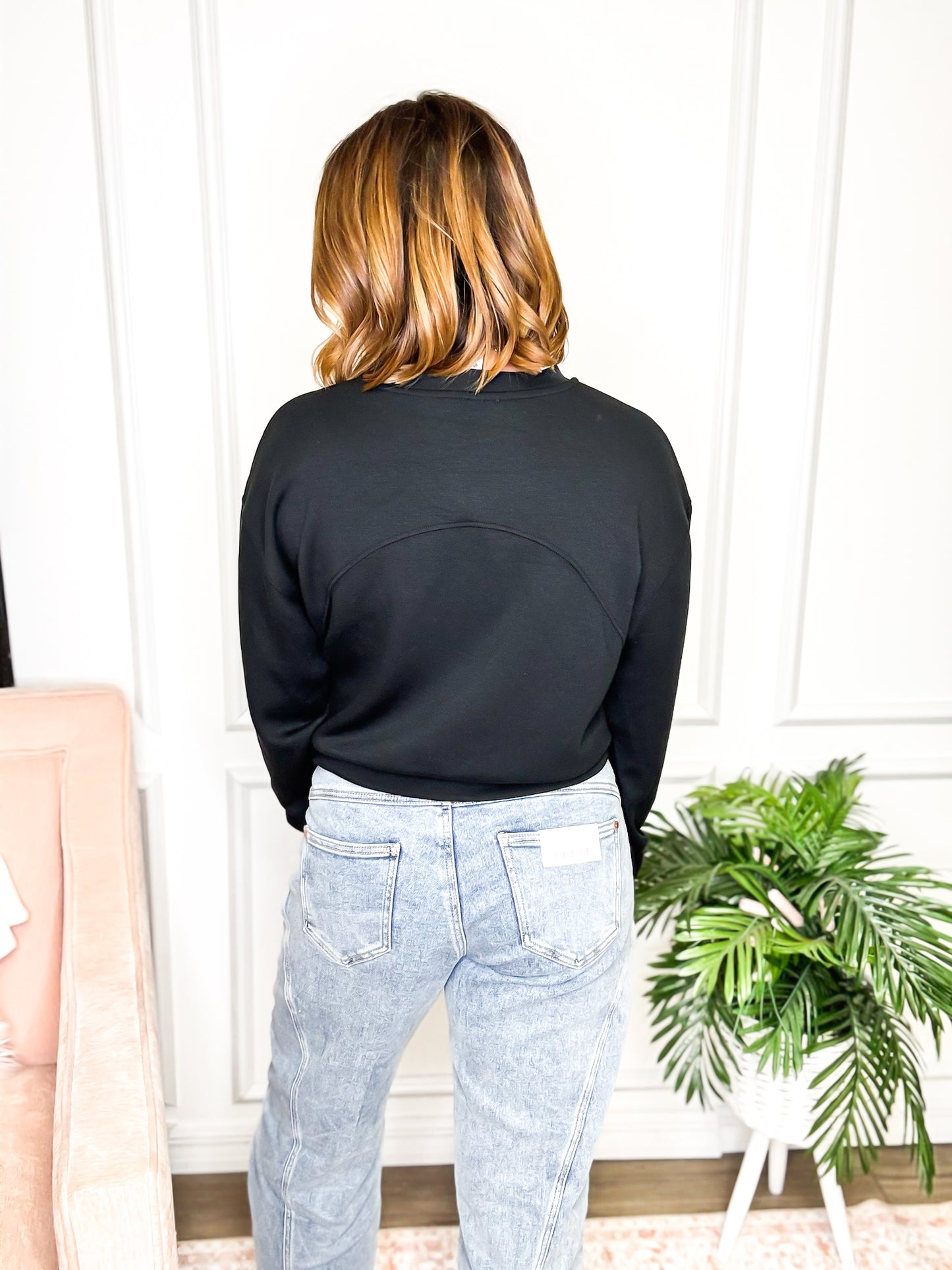Break It Down Sweatshirt in Black