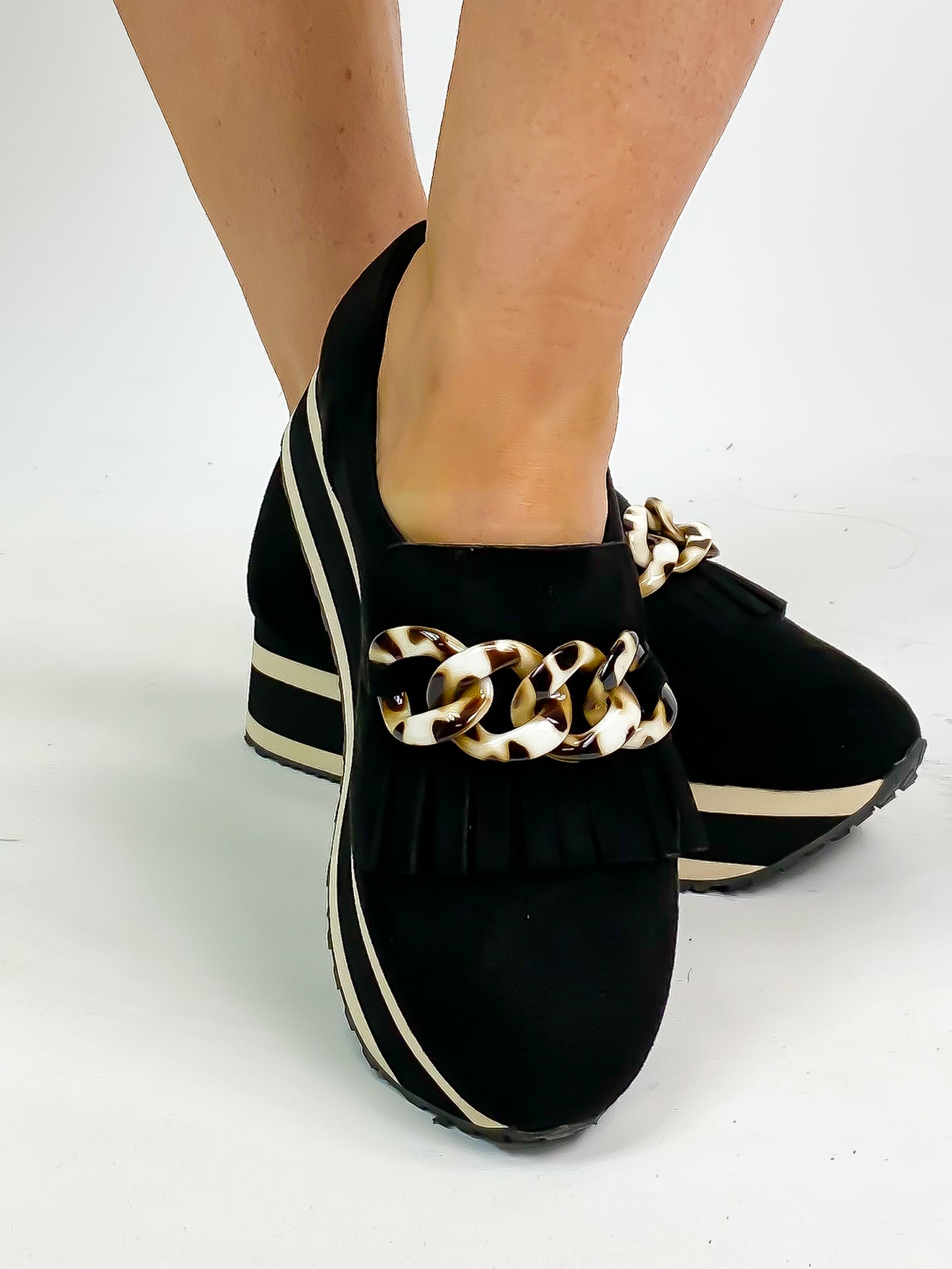 Black Suede Paloma Shoes