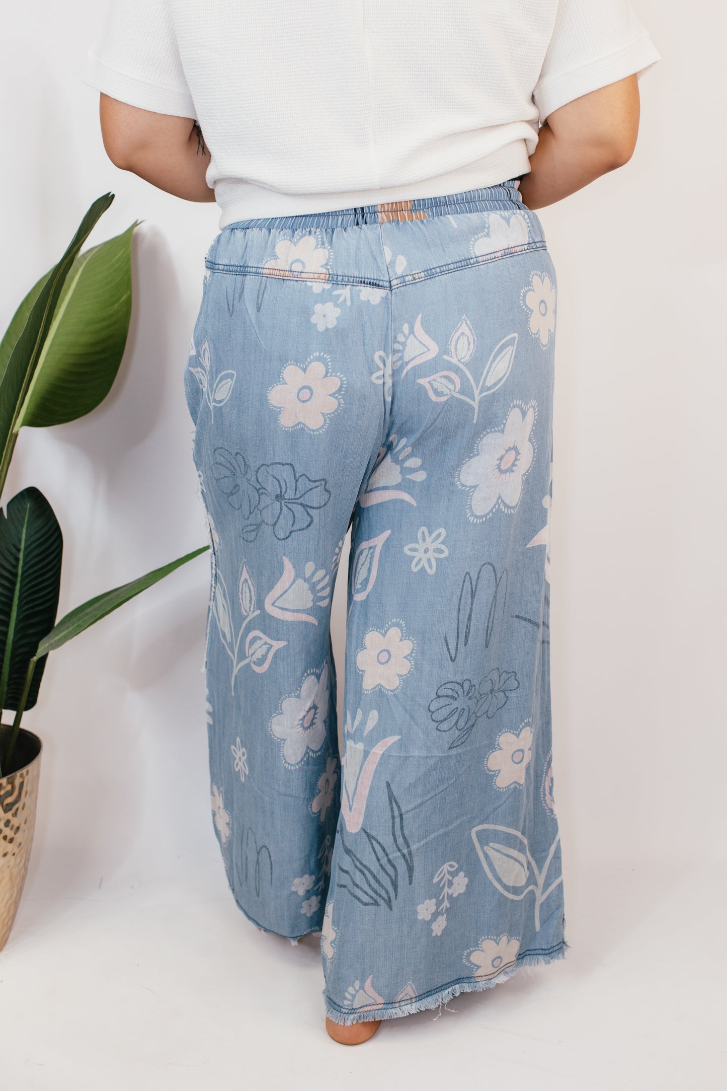 Easy Bloom Wide Leg Pants - Reg & Curvy - FINAL SALE