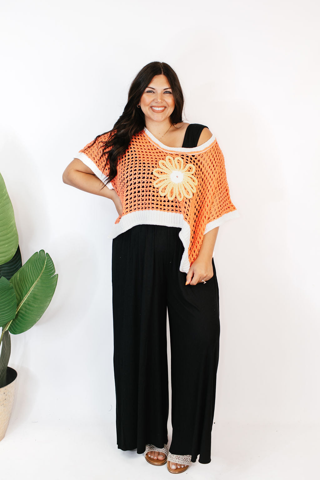 Reckless Dreamer Top in Coral