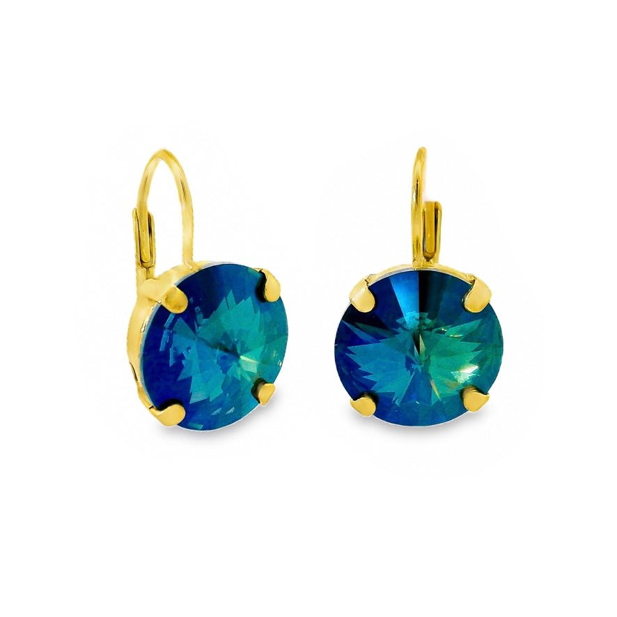 Tova Caitlin Small Round Earrings in Multiple Colors - FINAL SALE