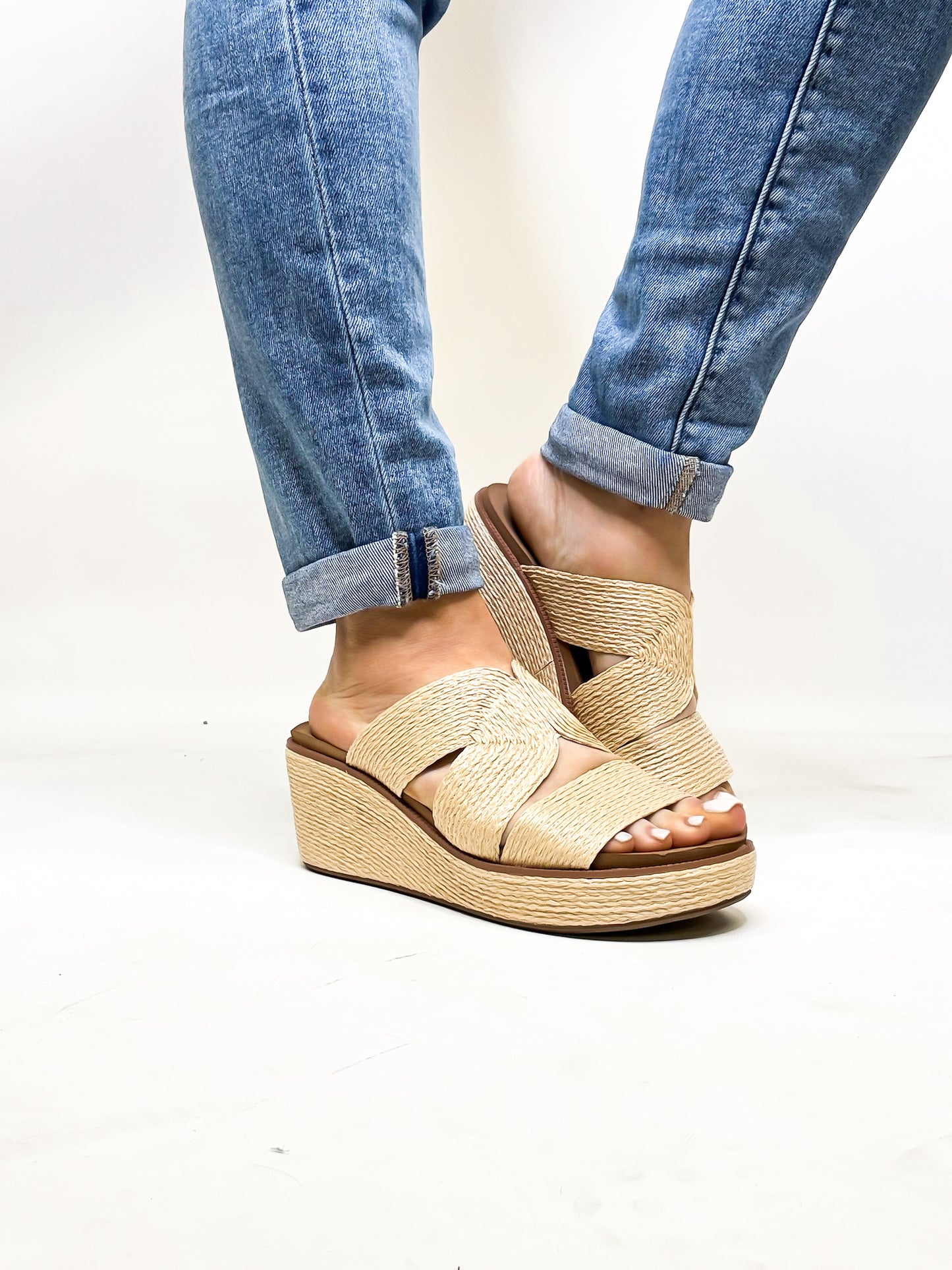 Corky's Natural Golden Hour Wedges FINAL SALE