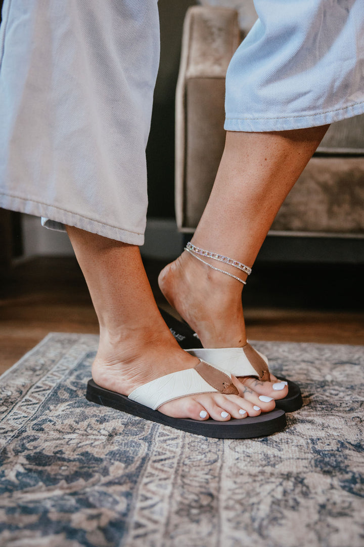 Slider Anklet In Silver