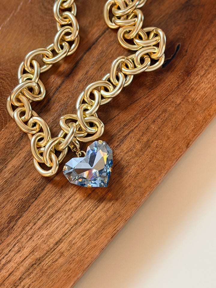 Love Struck Heart Charm In Sky