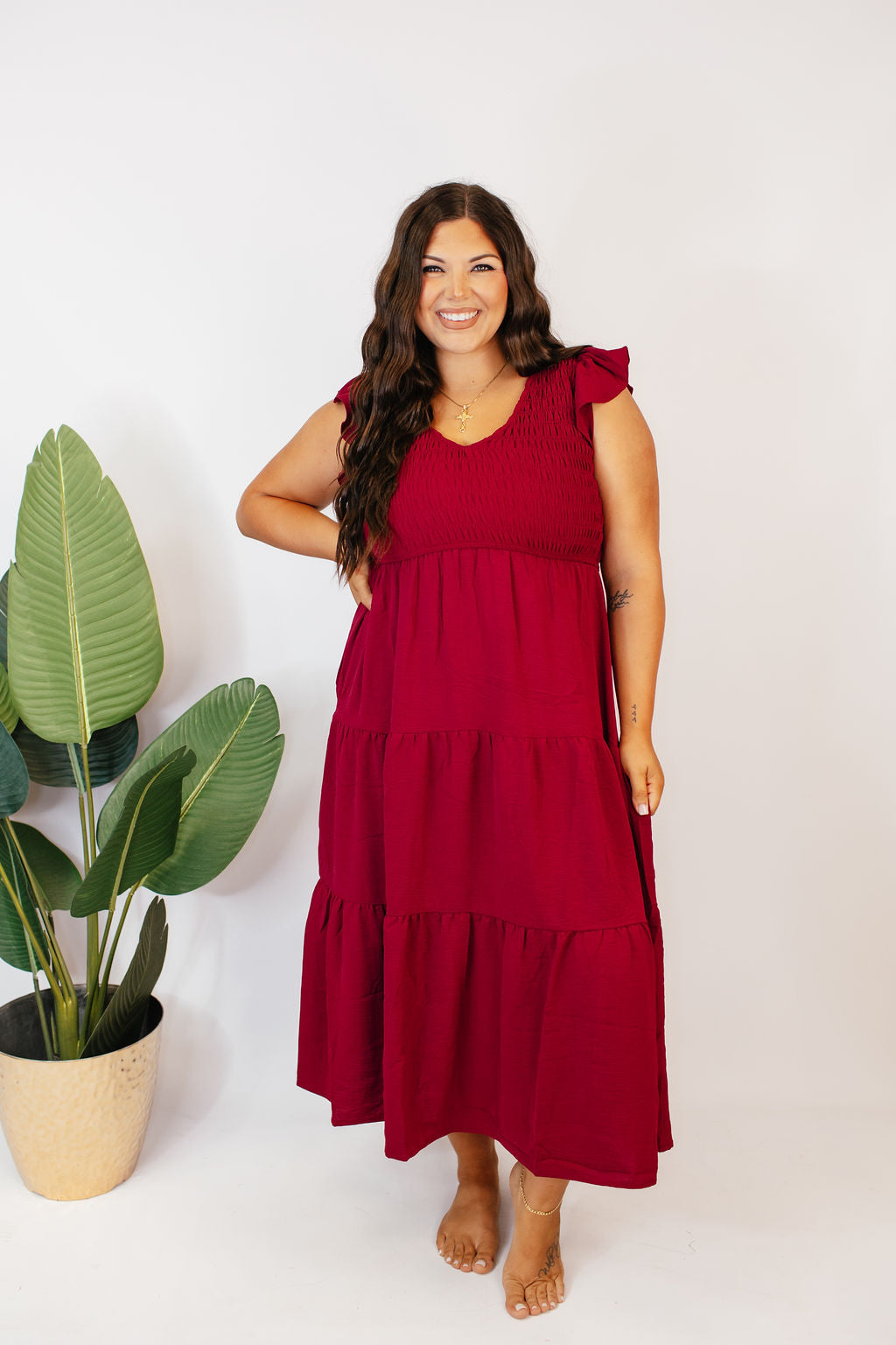 Sweetheart Midi Dress
