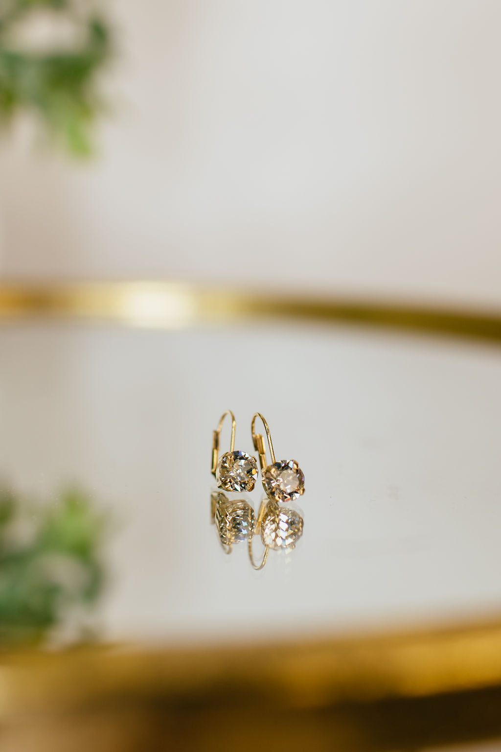 Tova Oakland Hook Earrings in Caramel - FINAL SALE