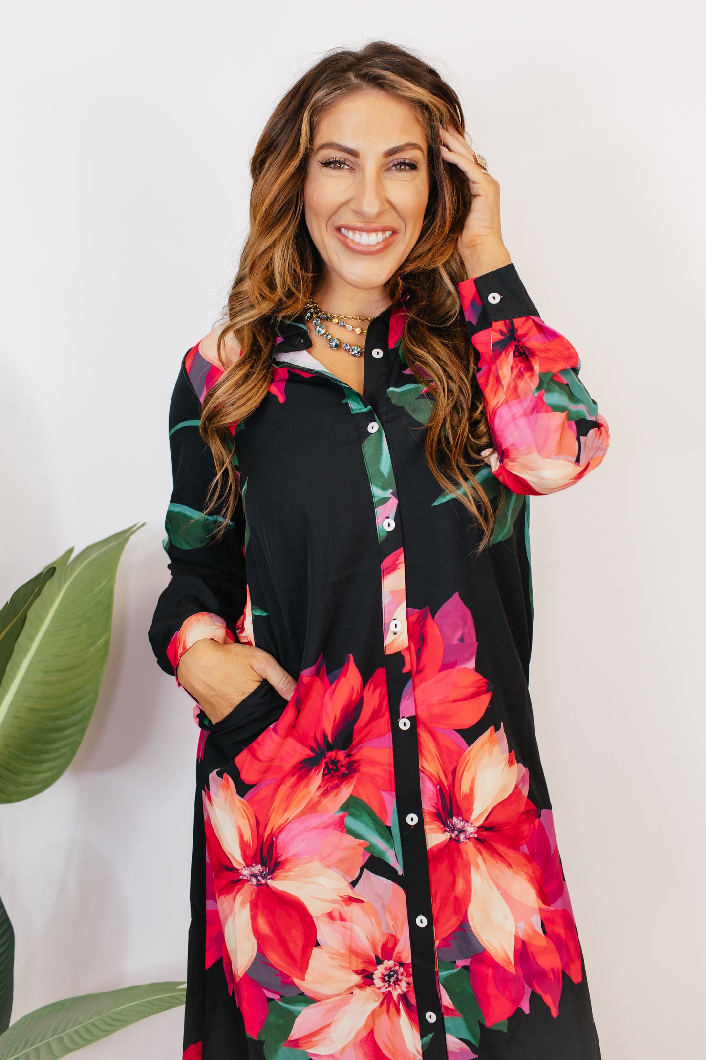 Effortless Drama Maxi Dress