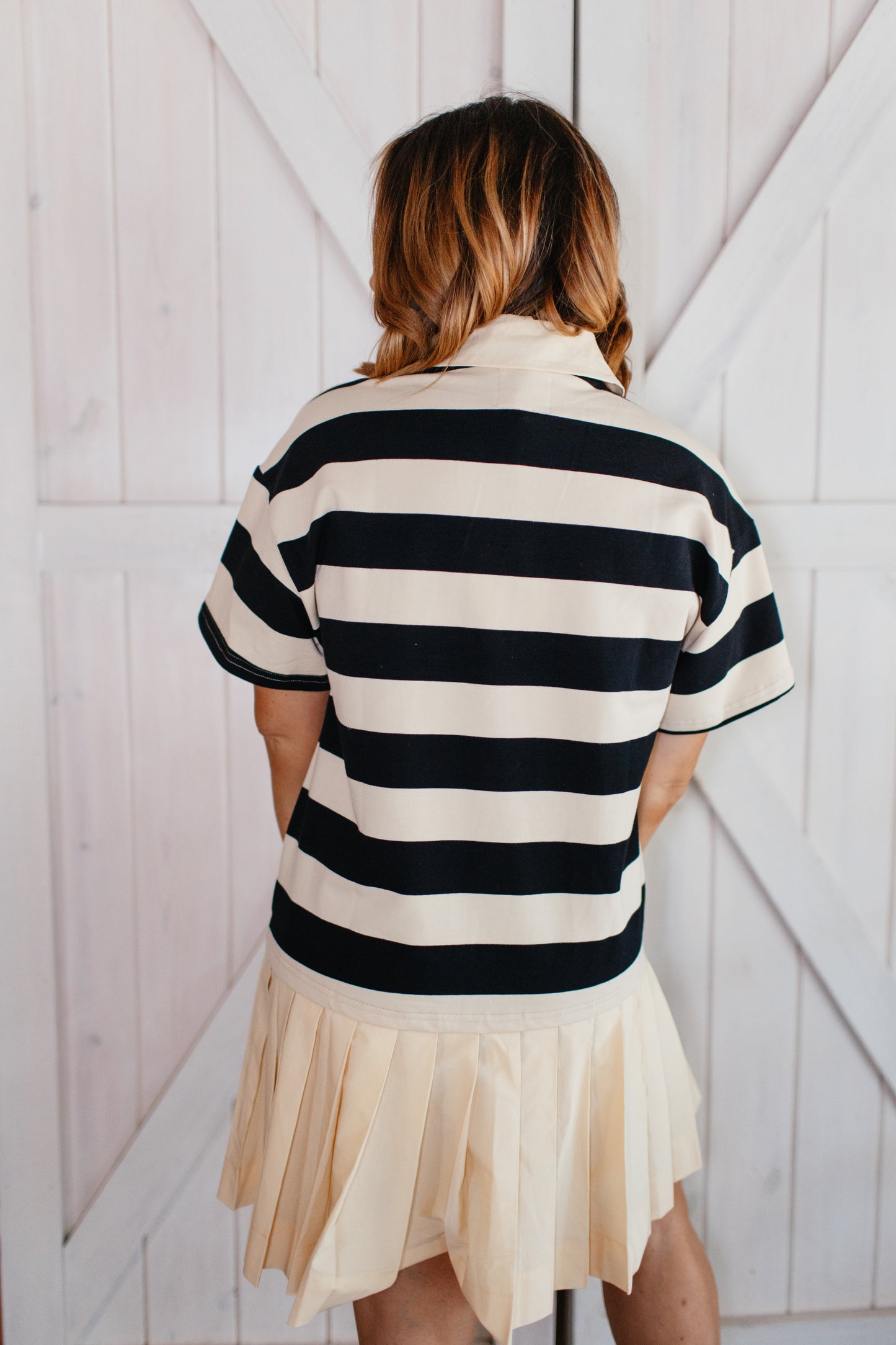 Two Tone Charm Dress - Reg/Curvy- FINAL SALE