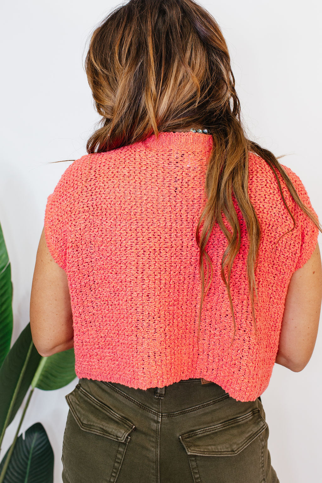The Must Have Sweater in Coral