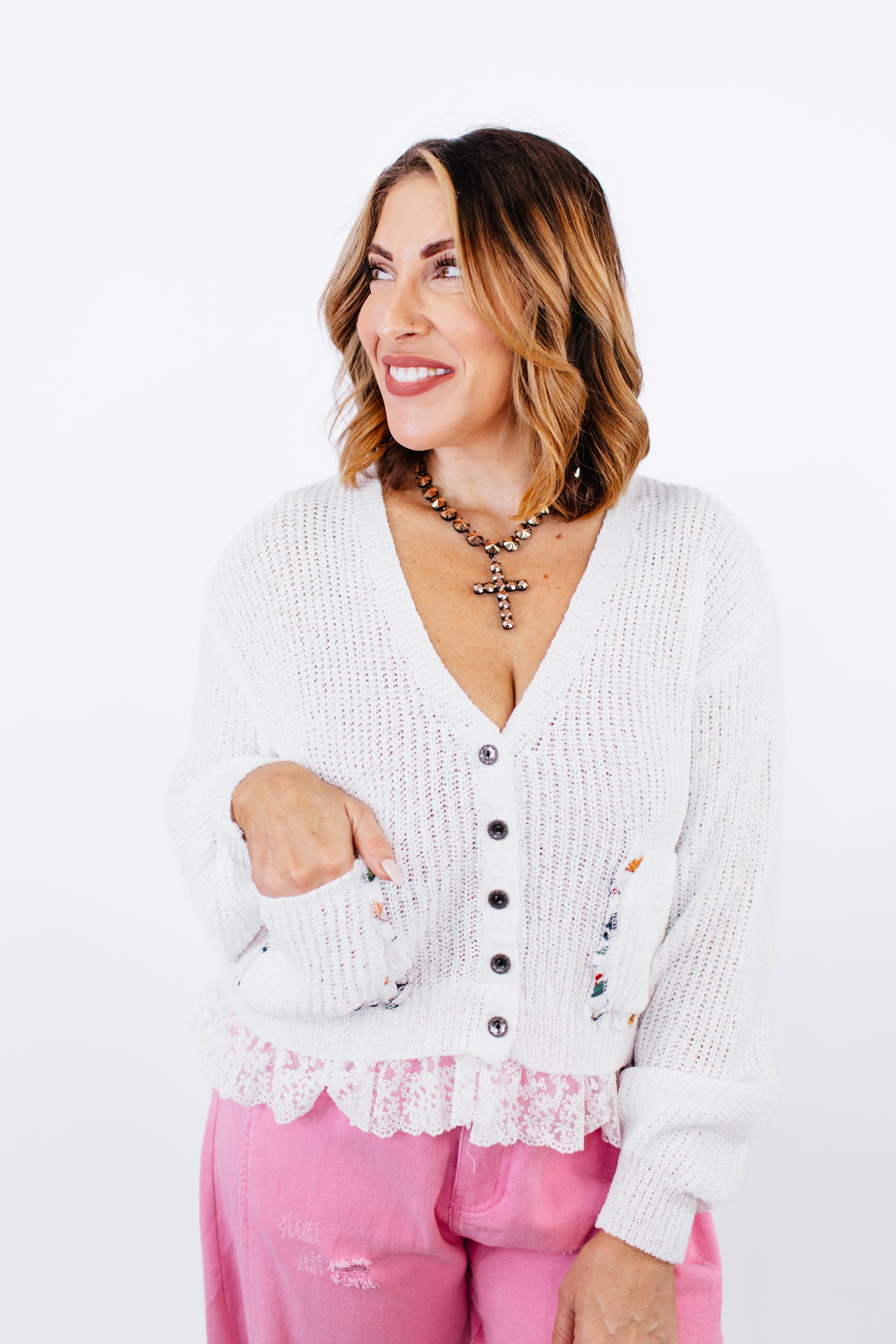 Grind It Out Cardigan- FINAL SALE