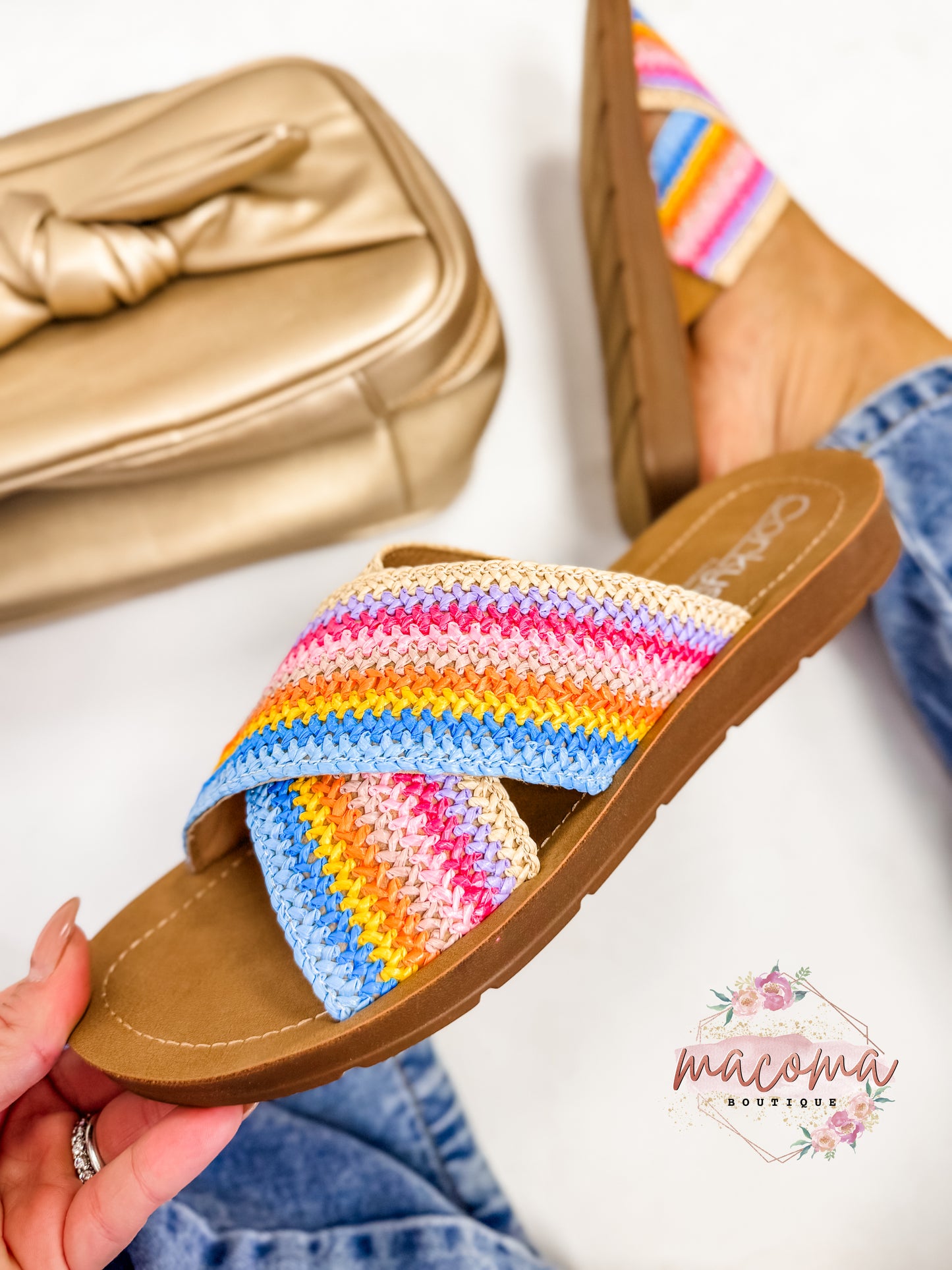 Corky's Multi Crochet Dig It Sandals FINAL SALE