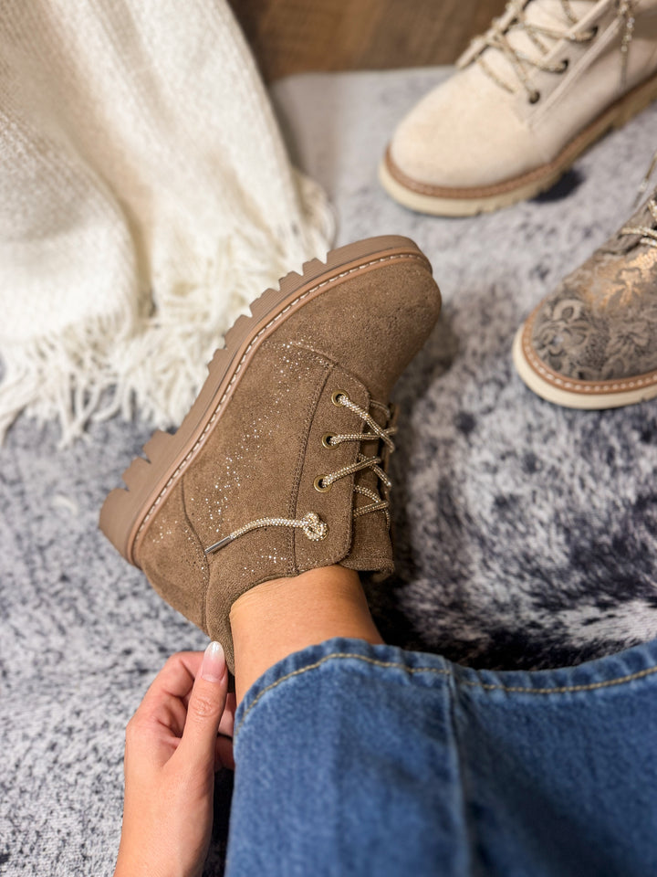 Very G Taupe Lauren Boots