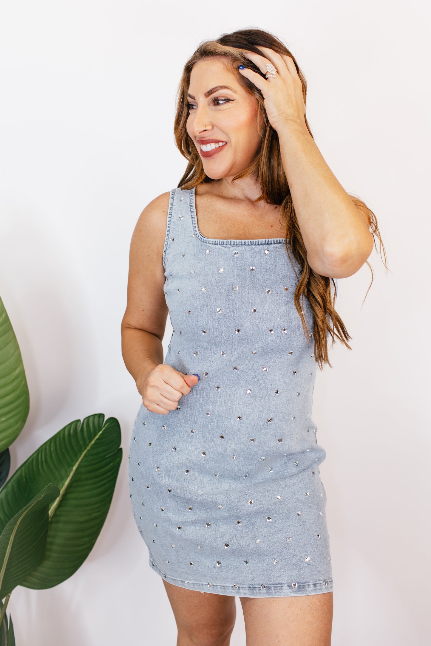 Blue Spark Dress - Reg/Curvy