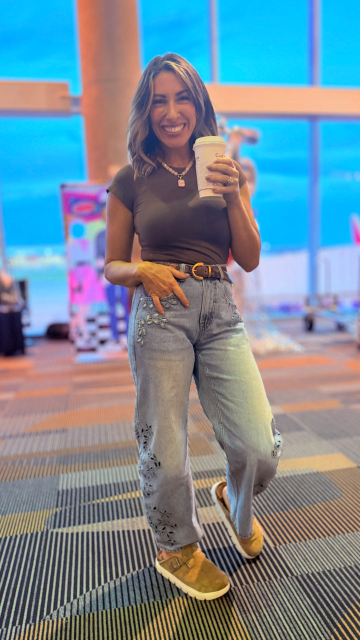 Daisy Lane Barrel Jeans - Reg & Curvy