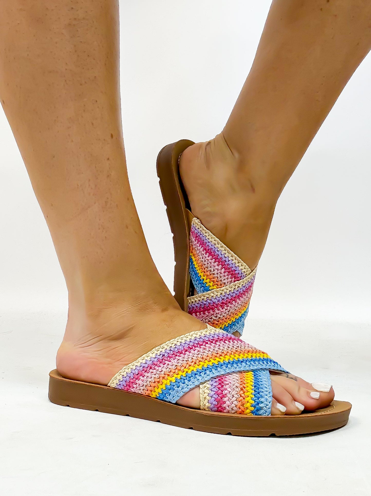 Corky's Multi Crochet Dig It Sandals FINAL SALE