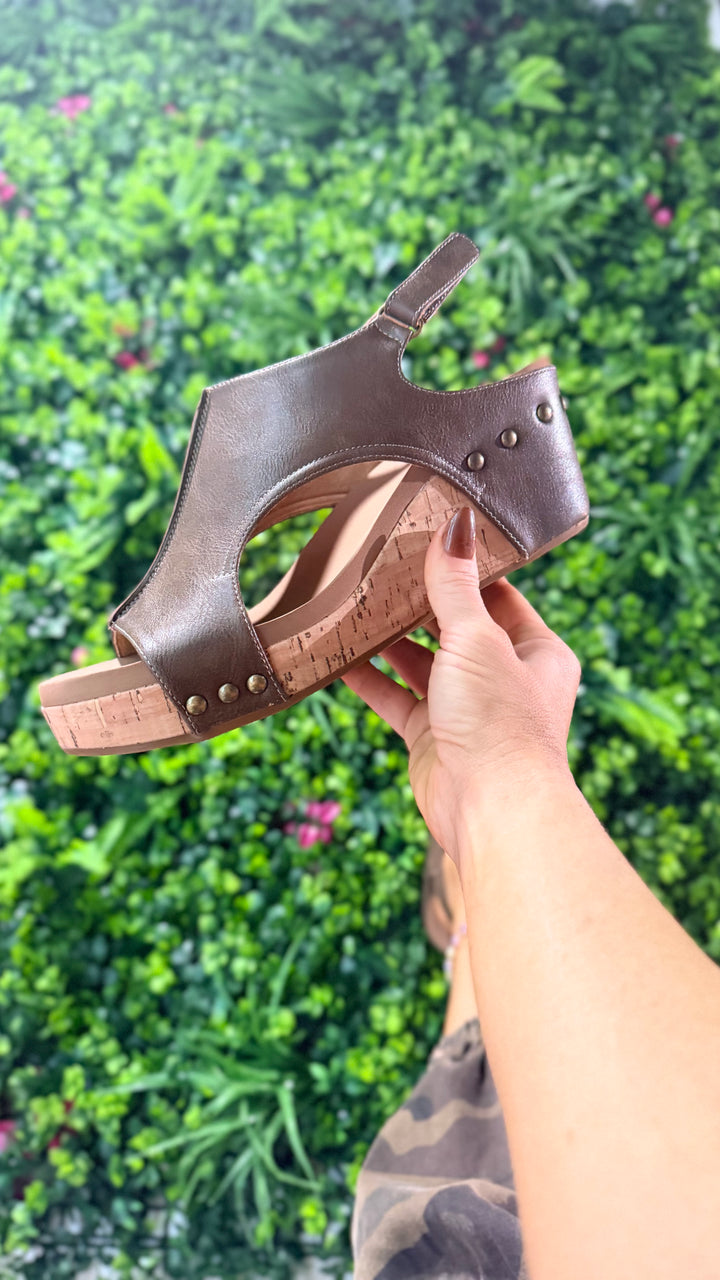 Corky's Chestnut Carley Sandals