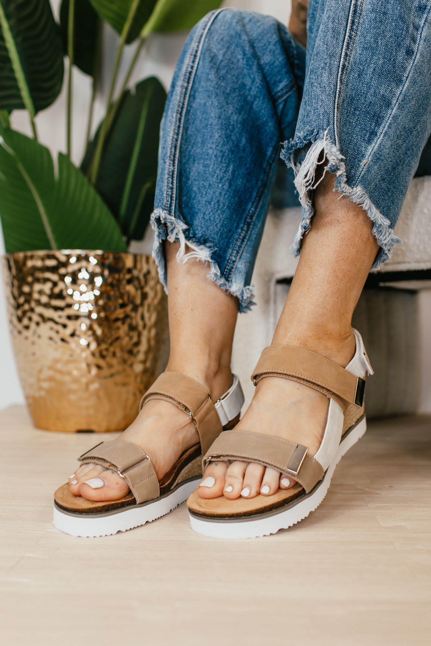 Corky's Tan Multi Roadie Sandals FINAL SALE