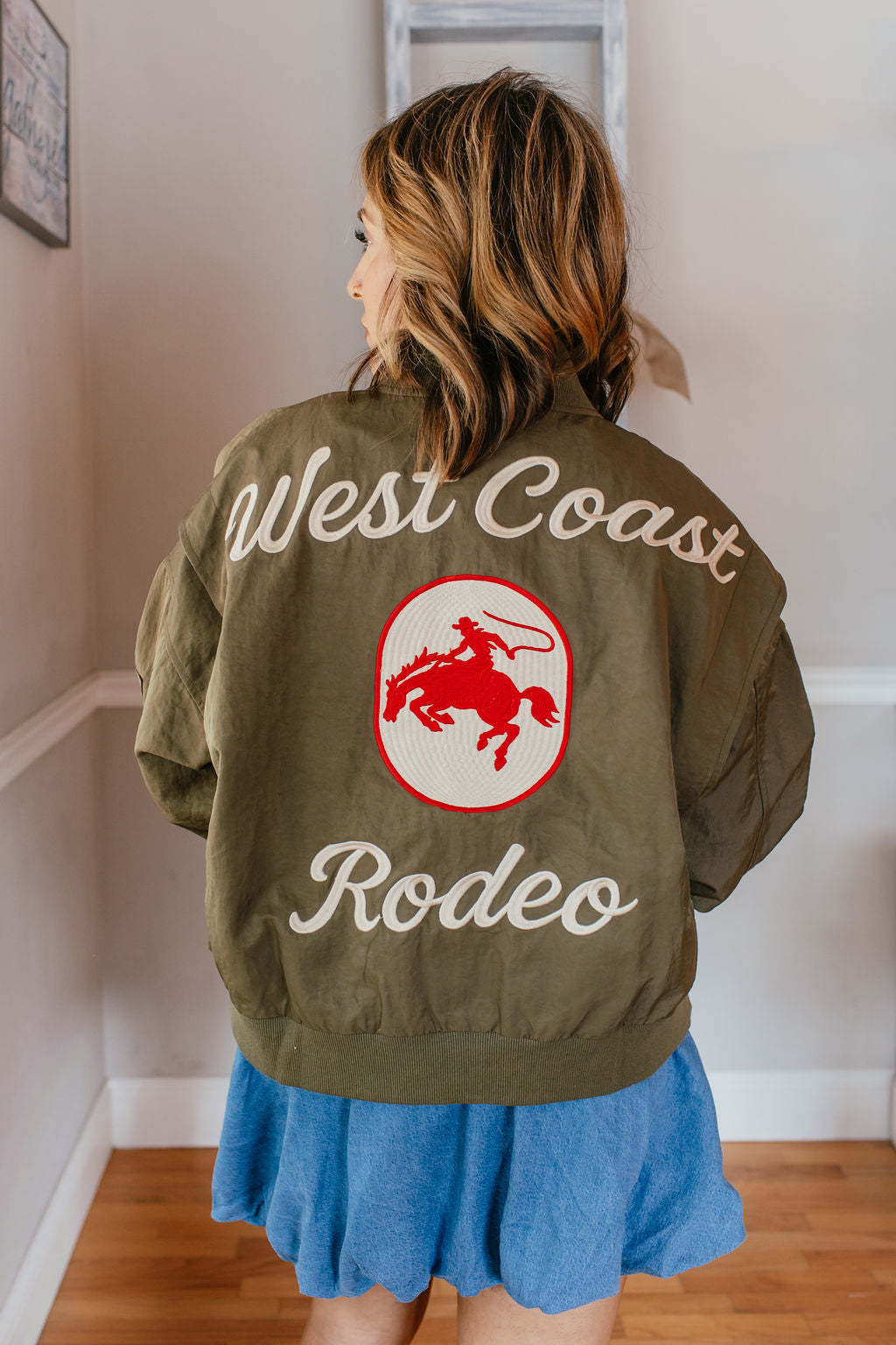 Howdy Honey Jacket In Army Green
