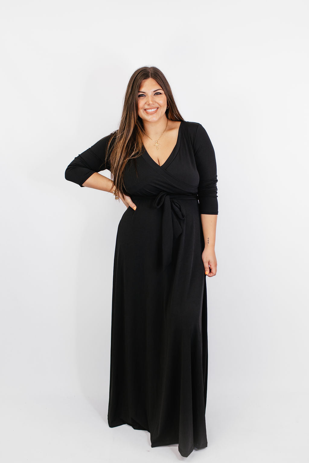 That's A Wrap Maxi Dress - Reg/Curvy
