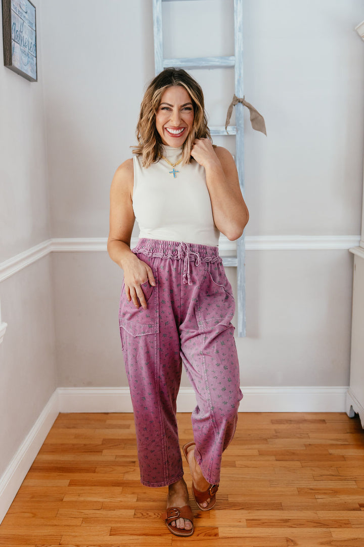 Forget Me Not Pants In Magenta
