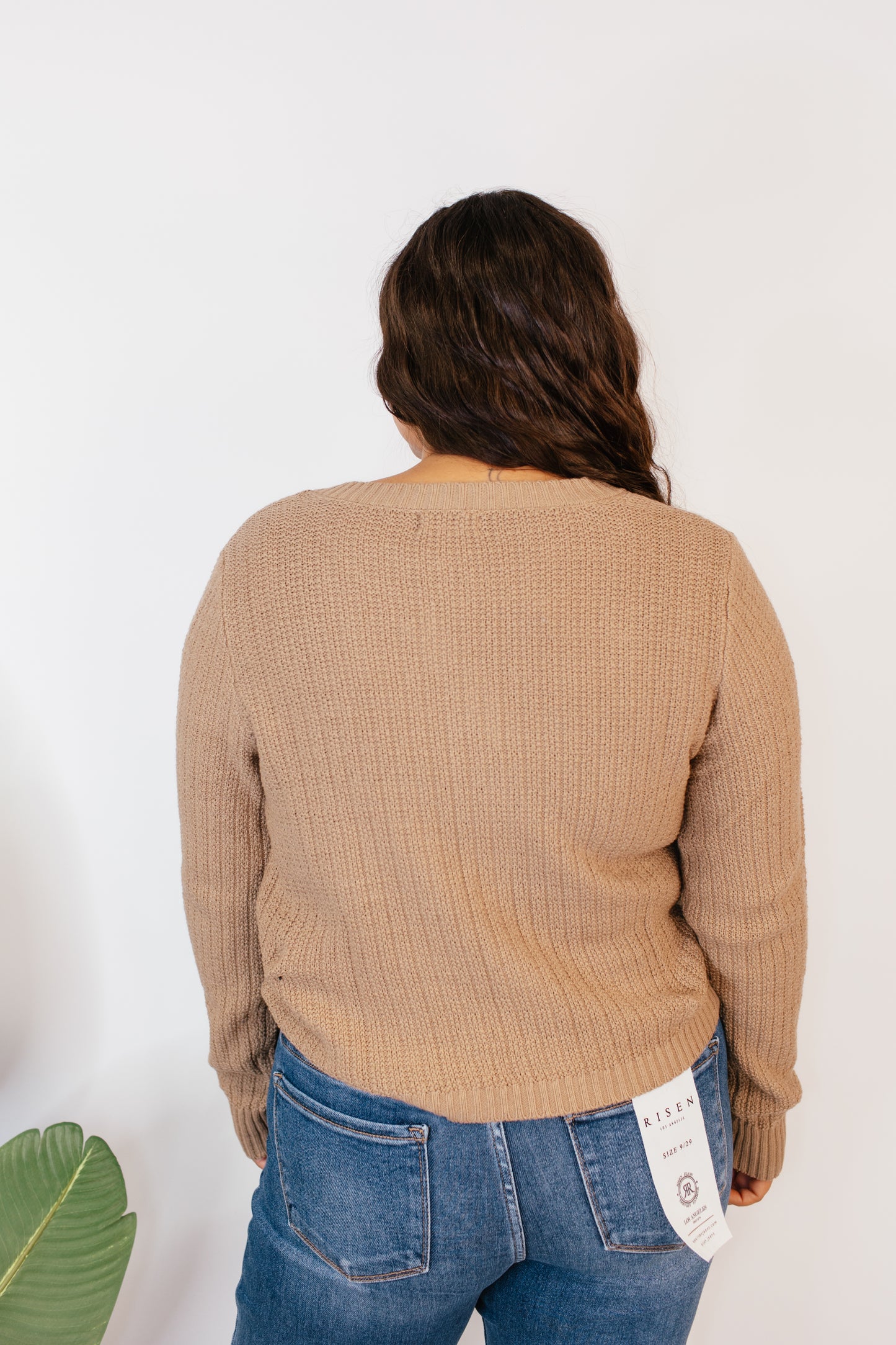 Luxe Button-Up Sweater Jacket