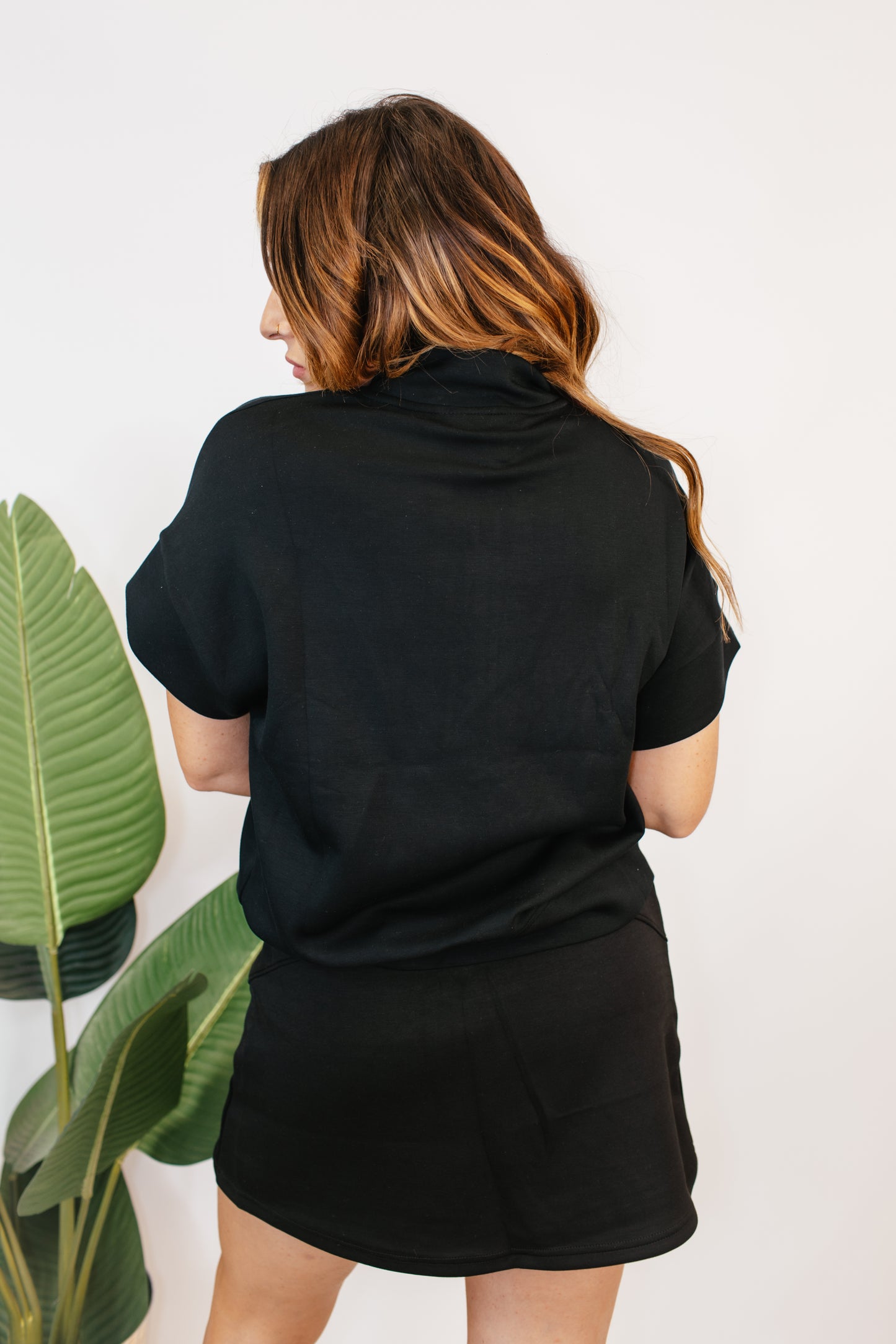 Street Sport Skirt In Black - Reg & Curvy