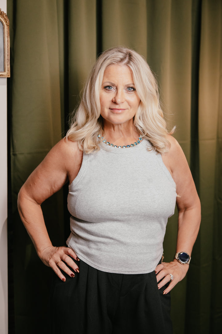 Everyday Energy Tank Top In Heather Grey