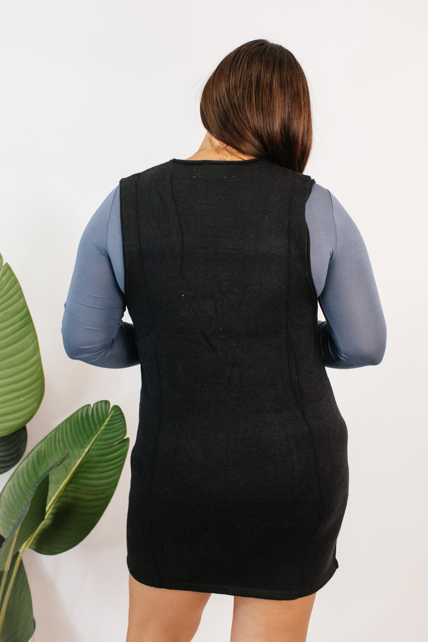 Layer Up Pocket Knit Dress