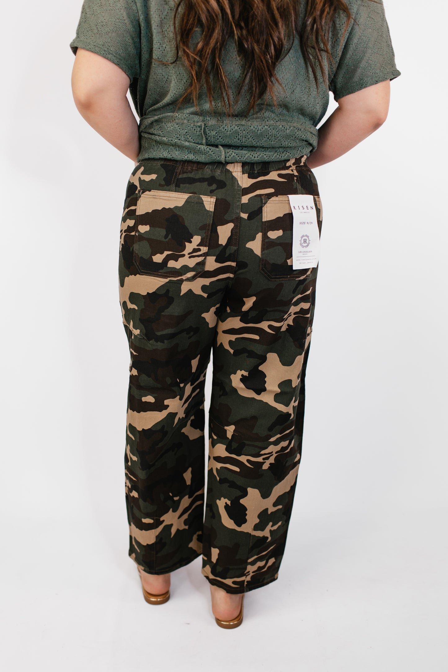 Camo Barrel Pants - Reg/Curvy