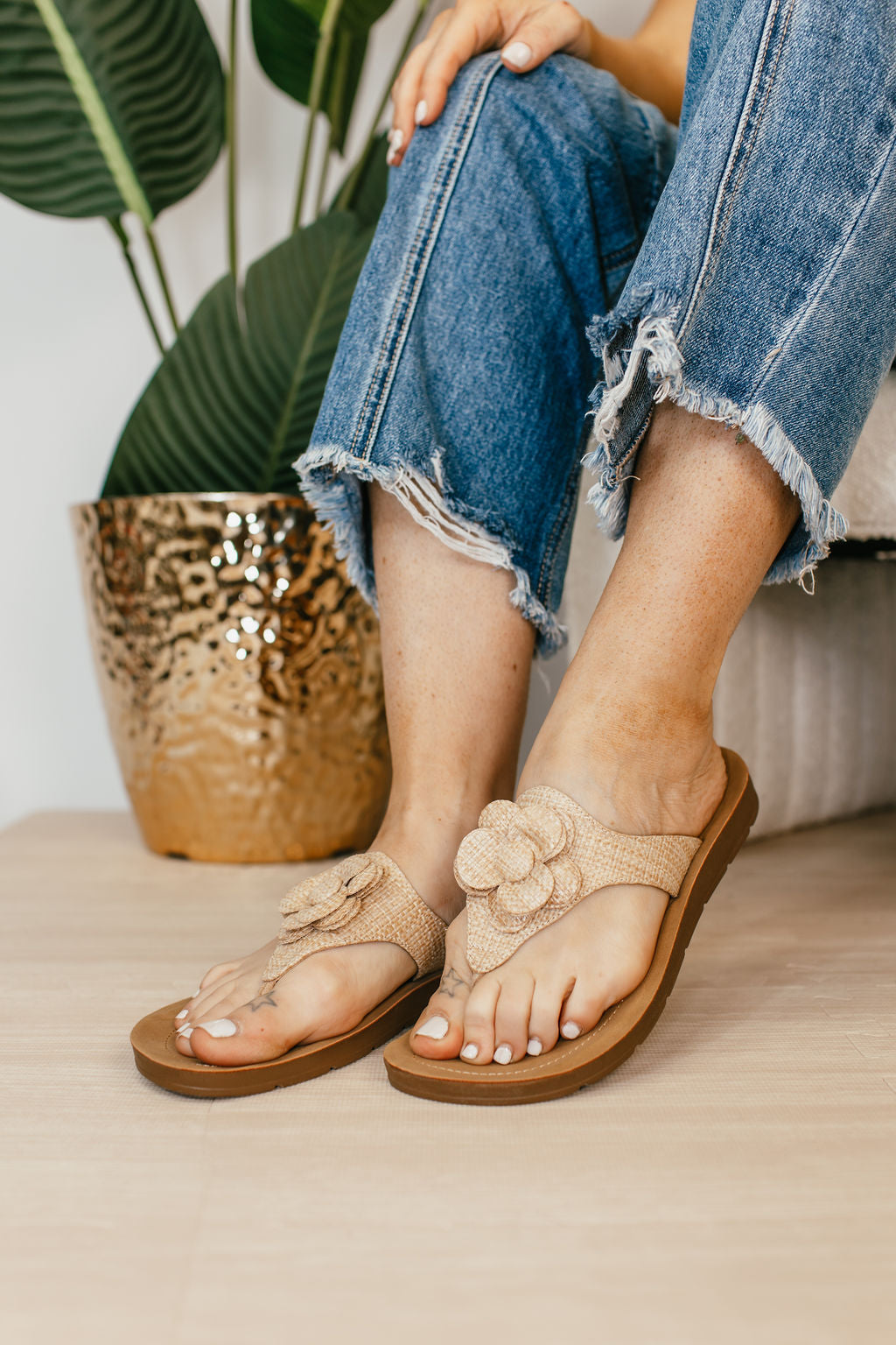Corky's Raffia So Delish Sandals