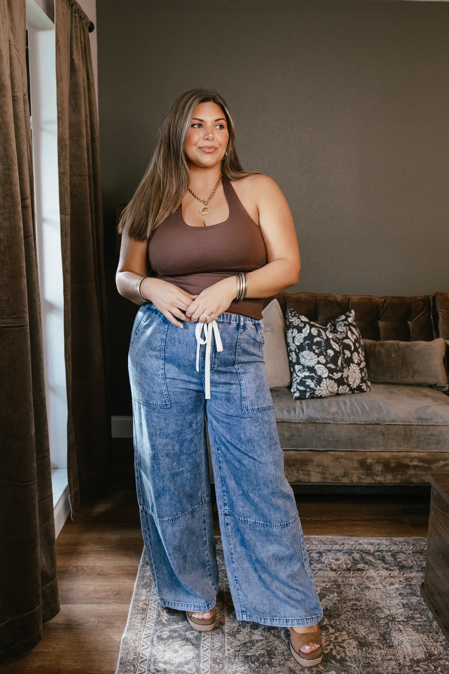Show Stopper Brami Tank In Espresso - Reg & Curvy