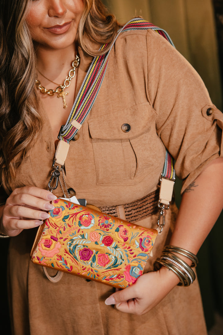 Uptown Crossbody In Bronzer