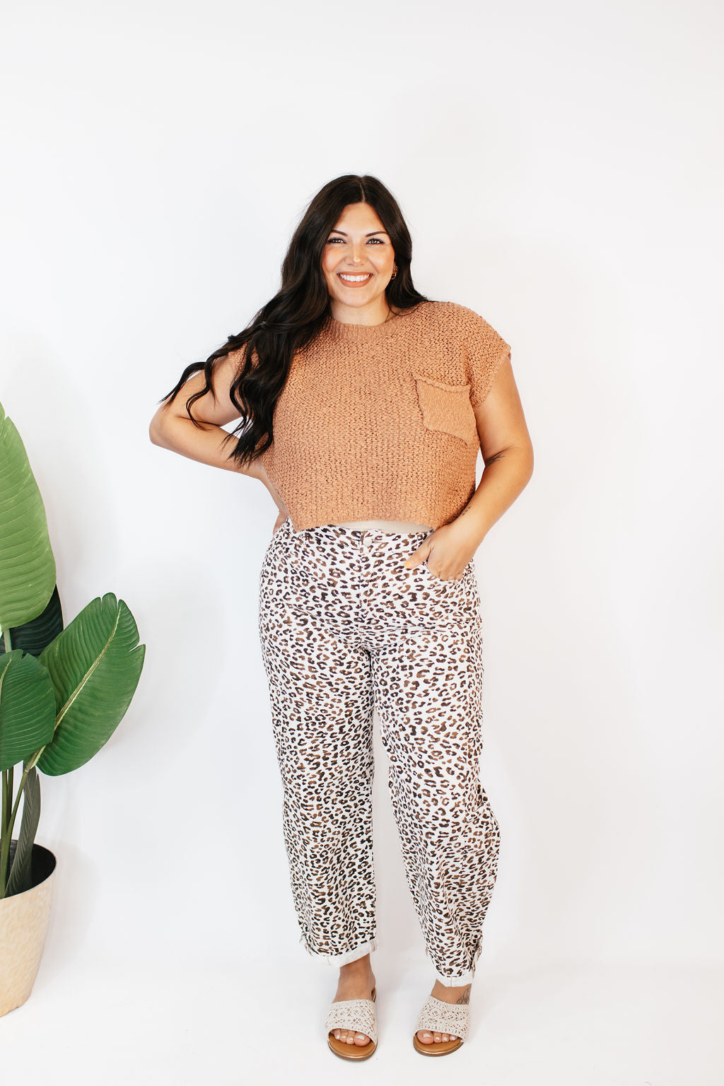 The Must Have Sweater in Light Brown