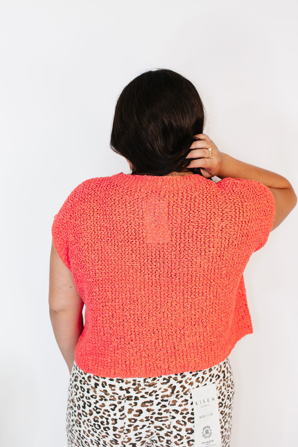 The Must Have Sweater in Coral