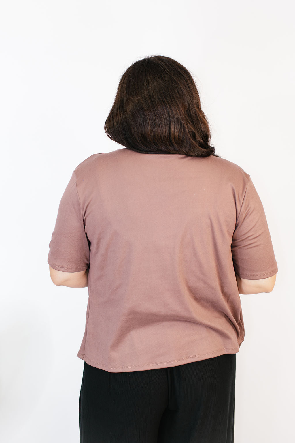 Basic Cardigan in Brown - Reg/Curvy