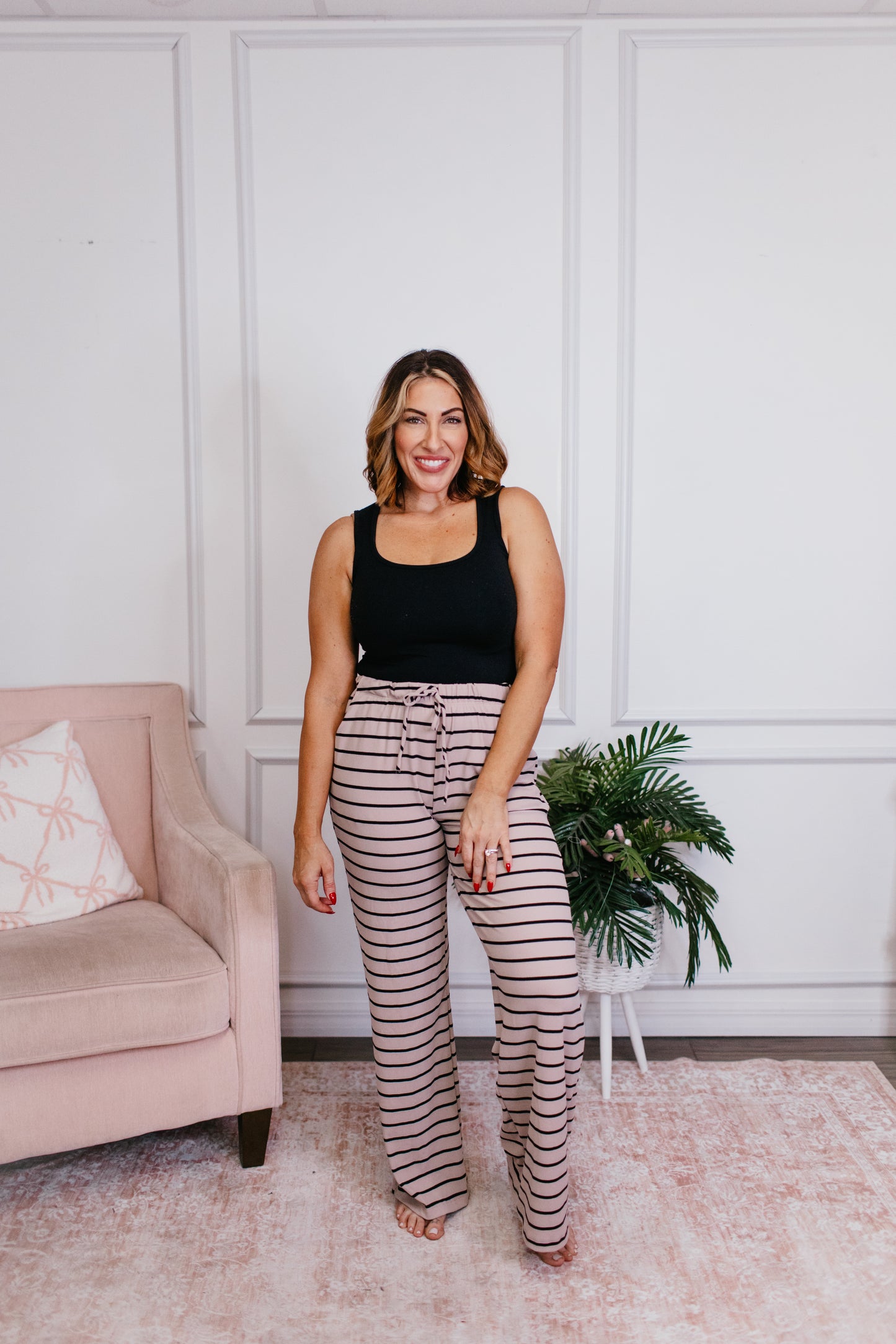 Latte Lines Pants - Reg/Curvy
