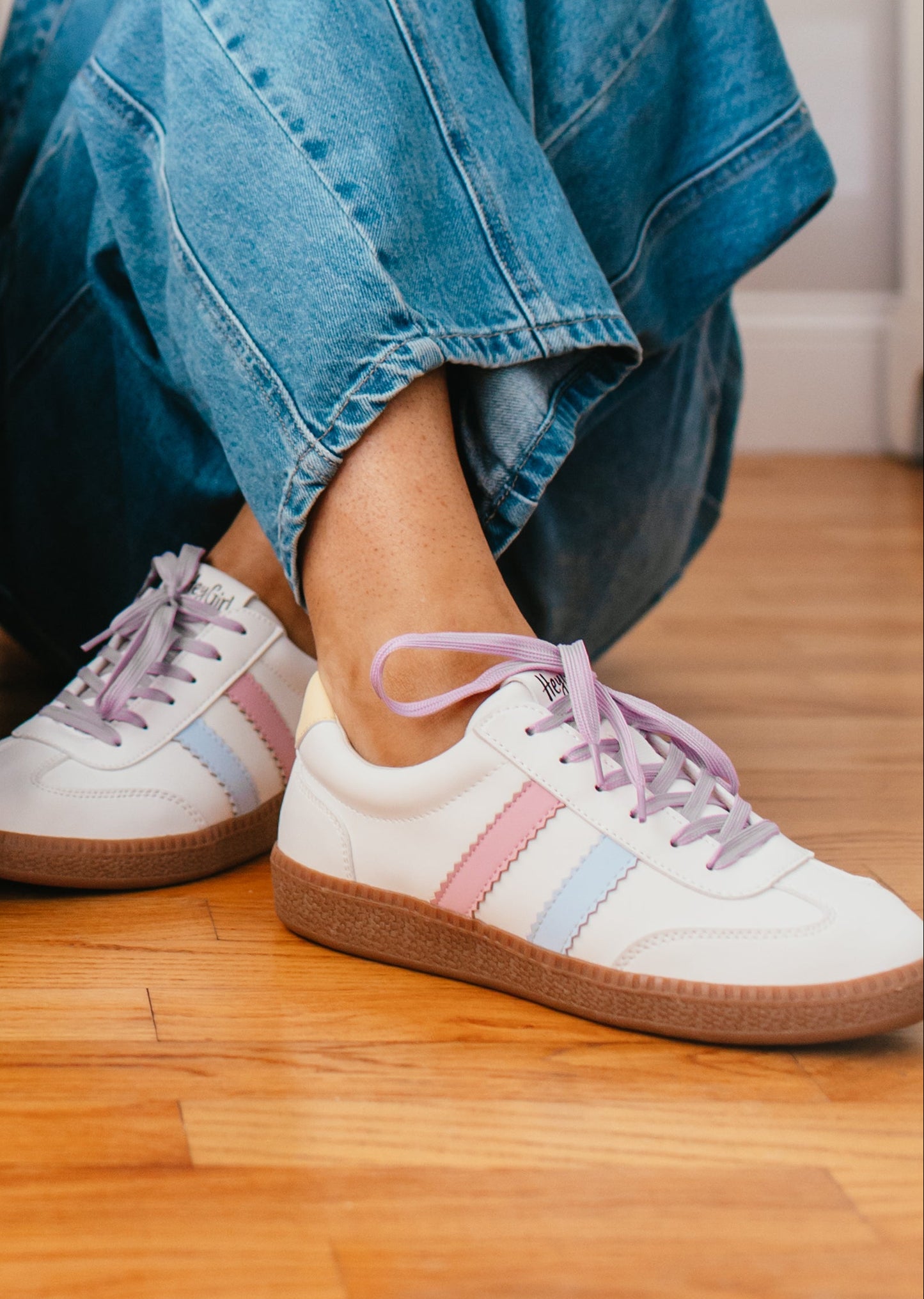 Corky's Pastel Combo Heads Up Sneakers