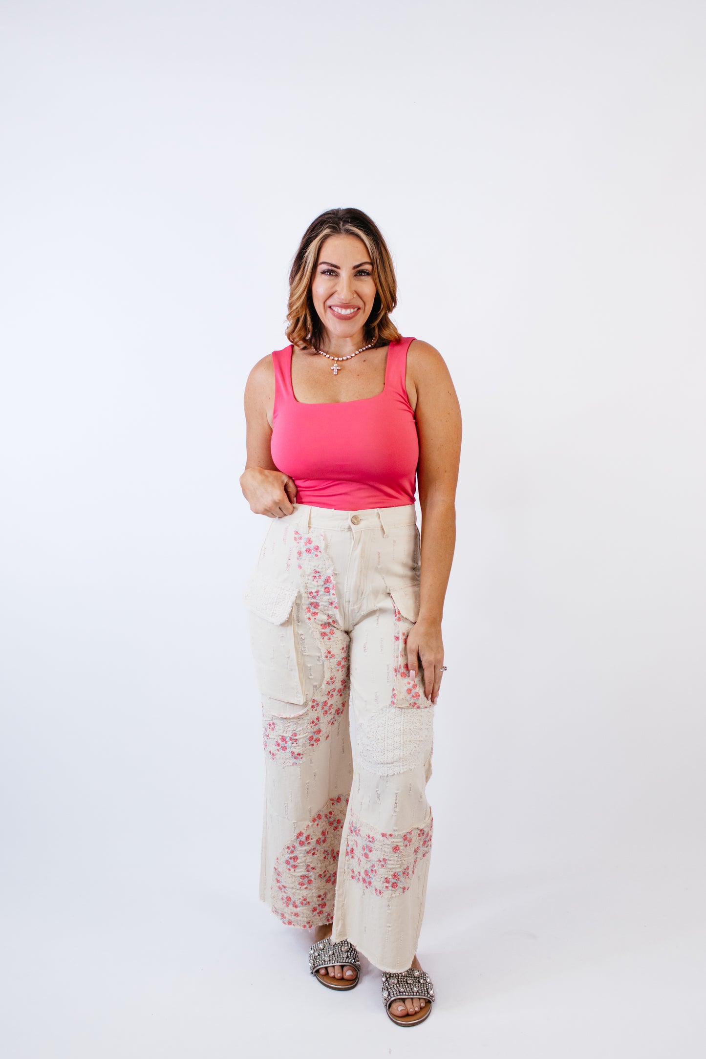 Woven Waves Pants
