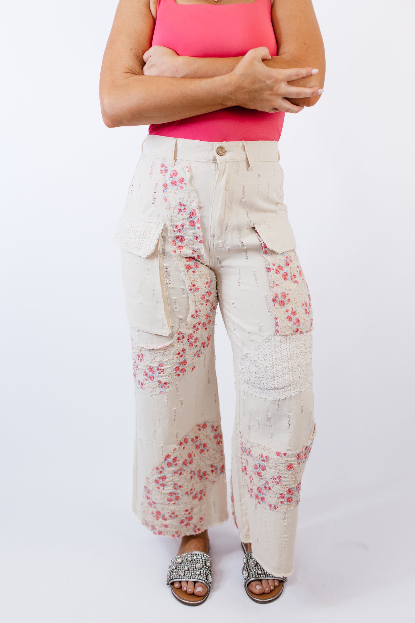 Woven Waves Pants