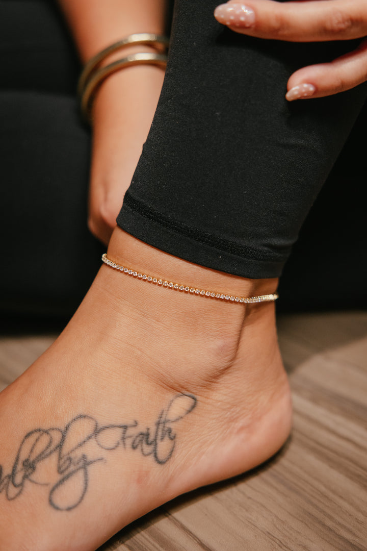 Selena Anklet In Gold