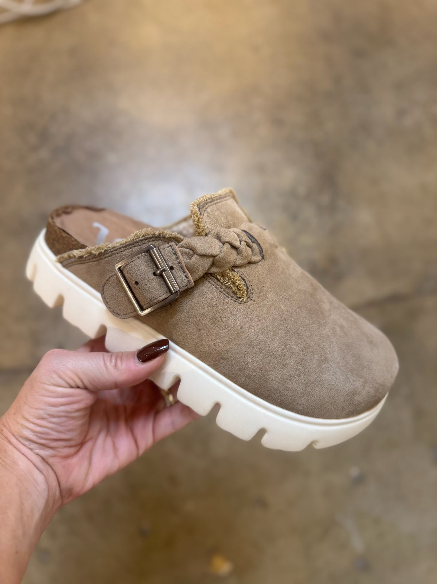Presale: Very G Taupe Cali Shoes