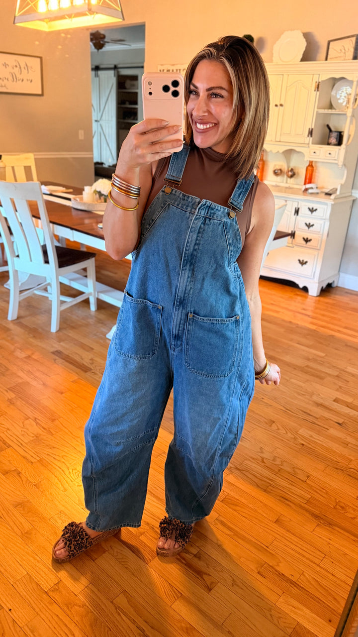 Blue Jean Baby Overalls