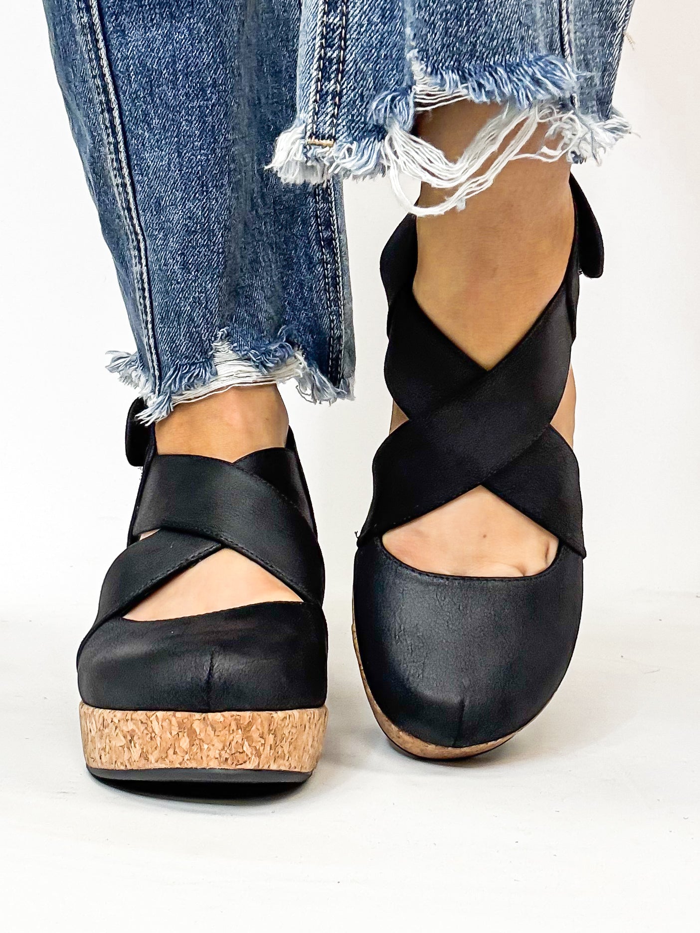 Corky's Black Case Closed Shoes
