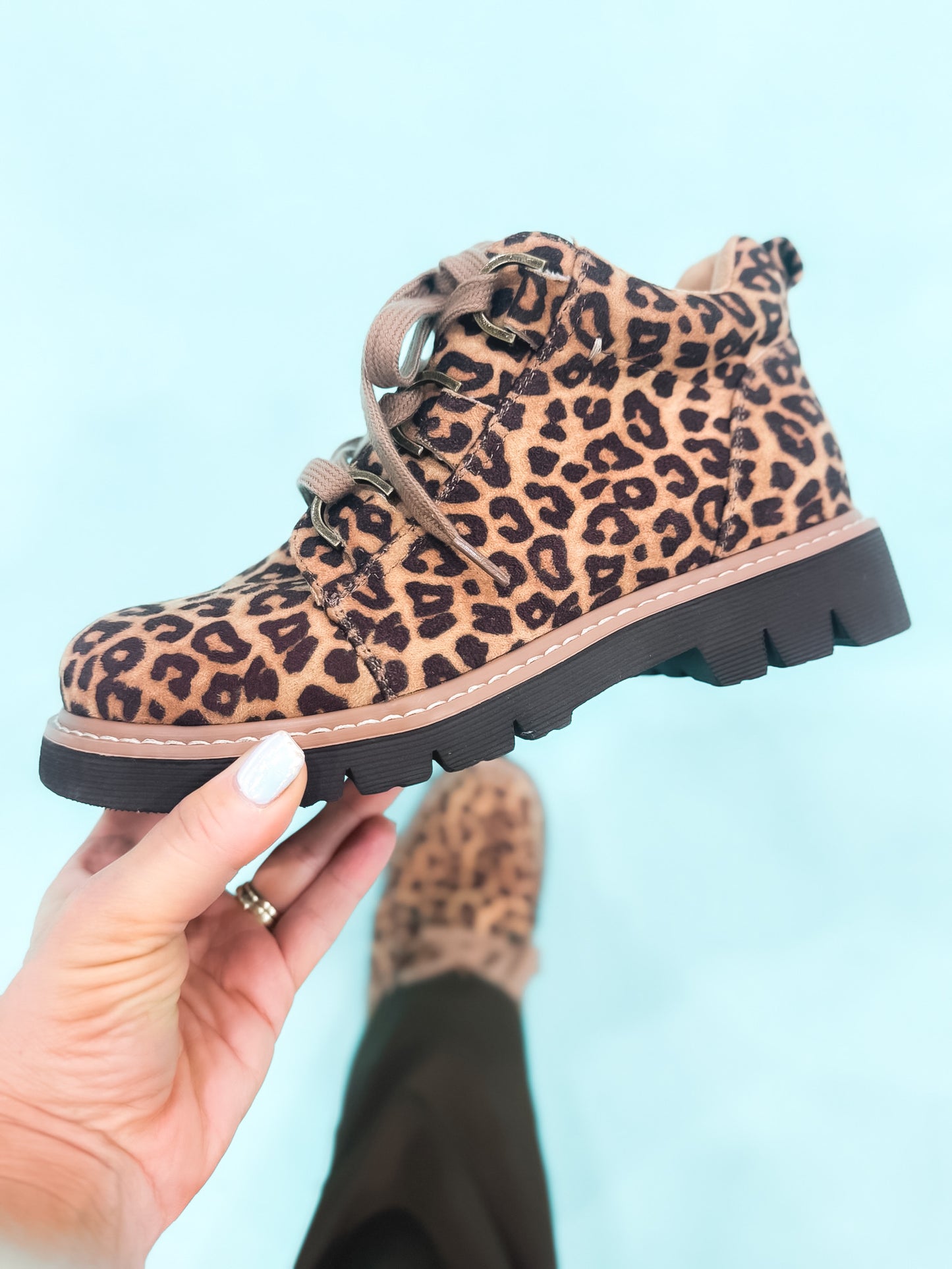Corky's Leopard Campfire Boots