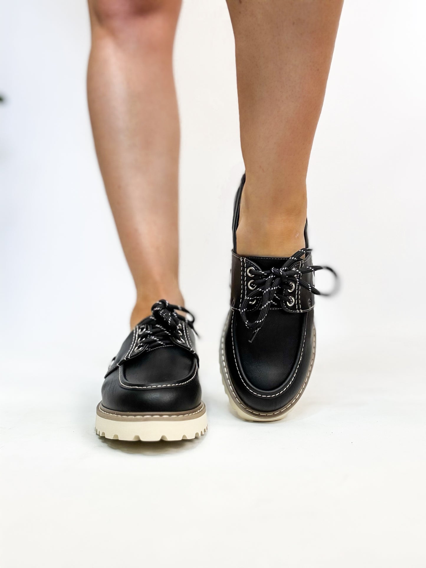 Corky's Black Dockside Shoes