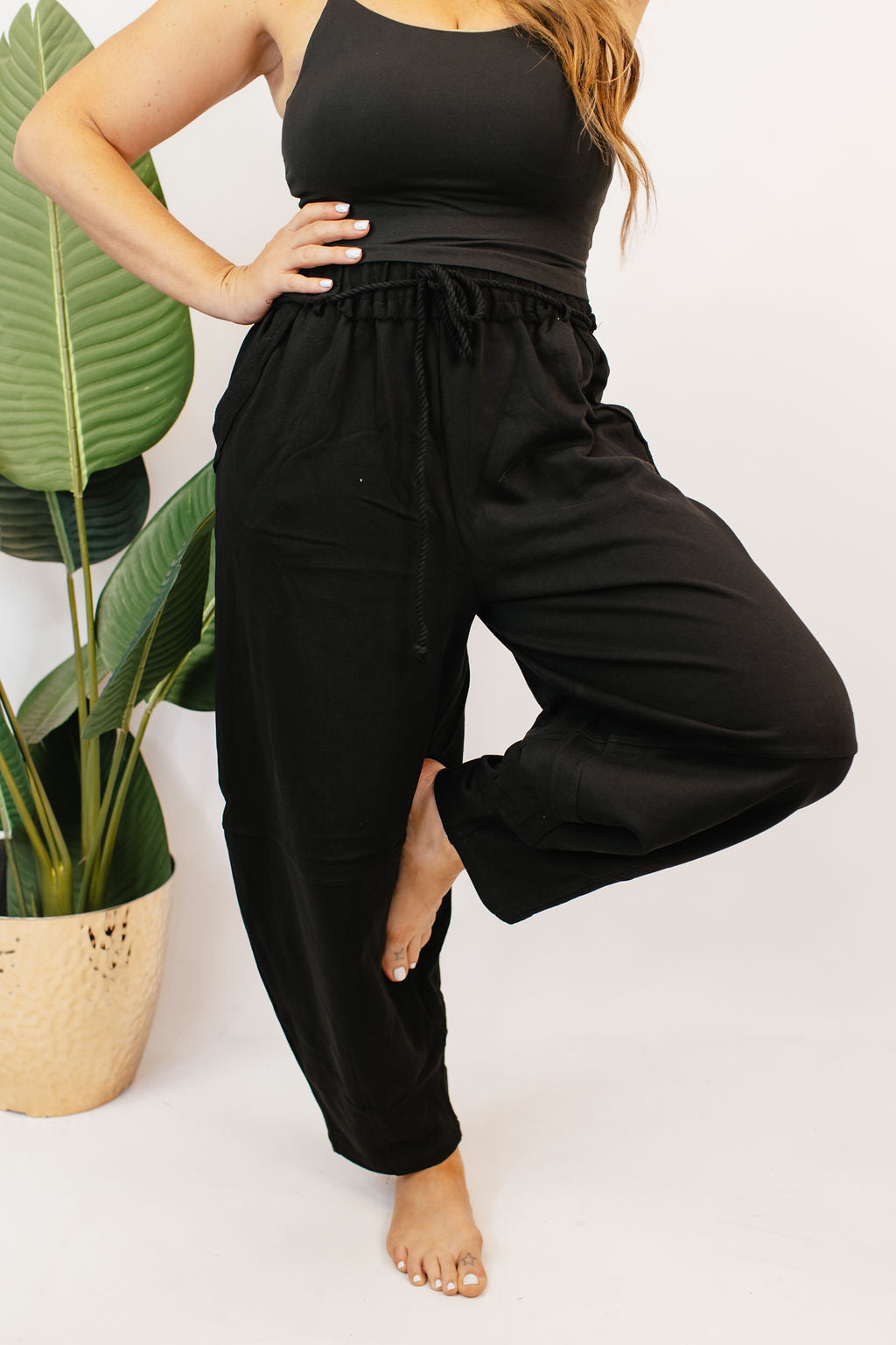 Weekend Warrior Pants in Black